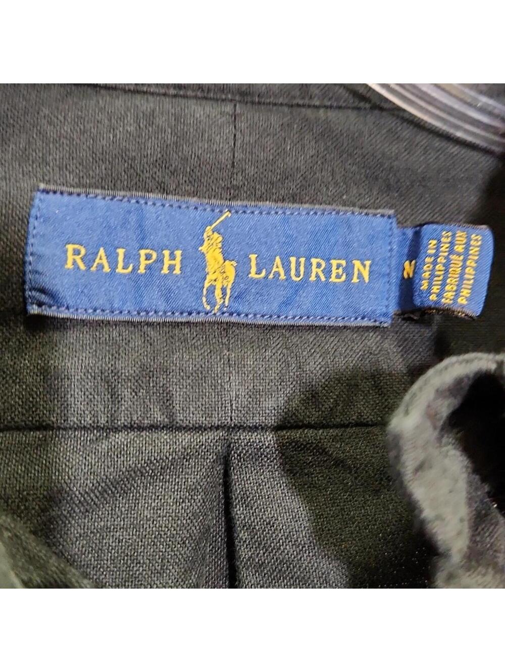 Ralph Lauren | Black Long Sleeve Shirt | M - Picture 2 of 3